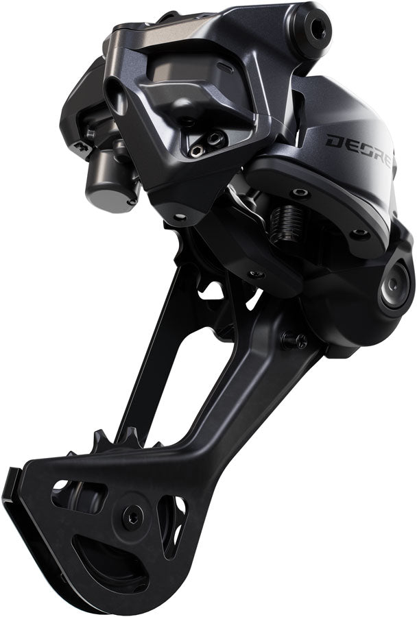 Shimano Deore RD-M6260-11L Di2 Rear Derailleur - 11-Speed Long Cage Shadow ES Wired Power For E-Bike Only BLK/Gray