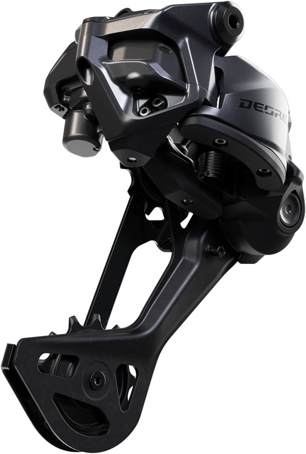 Shimano Deore RD-M6260-12 Di2 Rear Derailleur - 12-Speed Long Cage Shadow ES Wired Power For E-Bike Only BLK/Gray