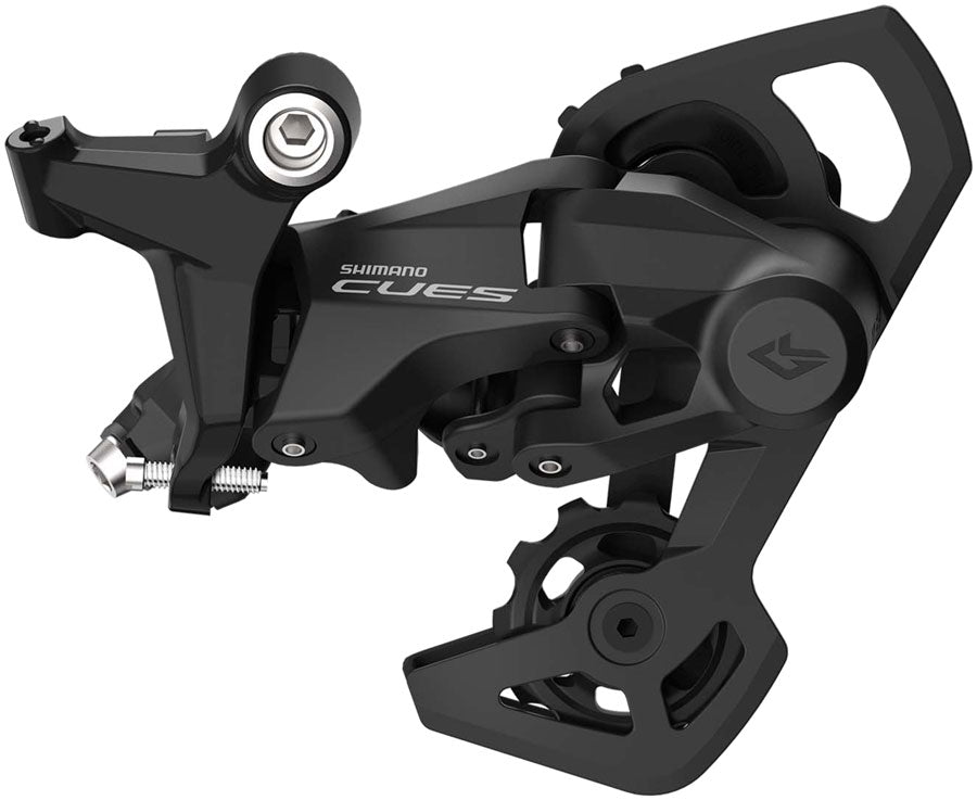 Shimano CUES RD-U4010 Rear Derailleur - 9/10-Speed Shadow Design Direct Attach Short Cage BLK