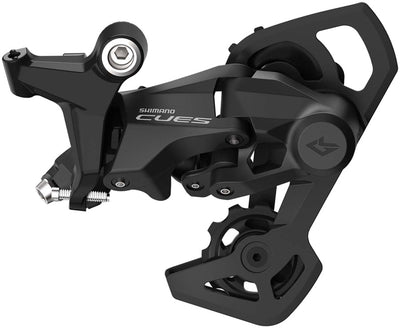 Shimano CUES RD-U4010 Rear Derailleur - 9/10-Speed Shadow Design Direct Attach Short Cage BLK
