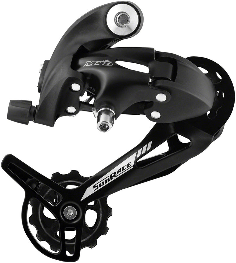 SunRace M41 Rear Derailleur - 7/8-Speed Long Cage Black