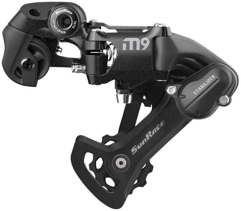SunRace M903 Rear Derailleur - 9-Speed Short Cage Black