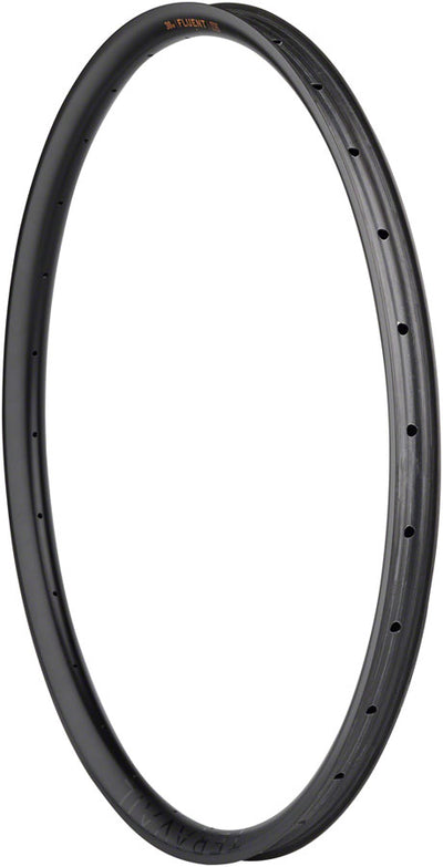 Teravail Fluent Mountain Rim - Rear 29" Disc Brake Matte Carbon 28H