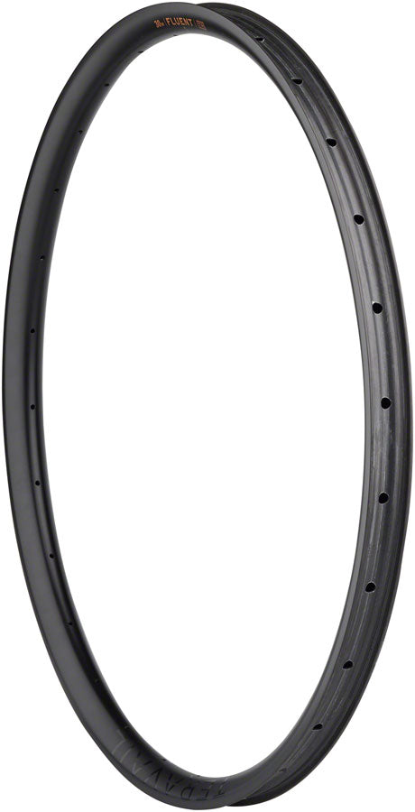 Teravail Fluent Mountain Rim - Front 29" Disc Brake Matte Carbon 32H