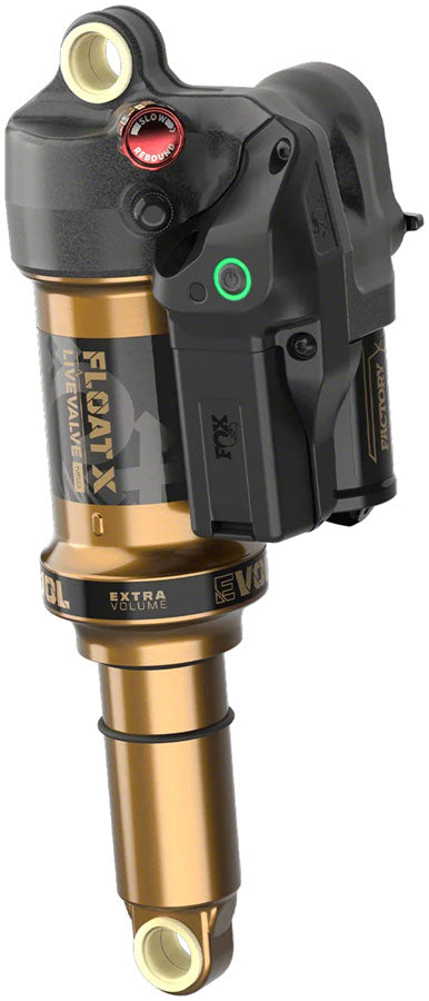 FOX FLOAT X Live Valve Neo Factory Rear Shock - Metric 210 x 50 mm 0.4 Spacer Live Valve EVOL LV Kashima Coat