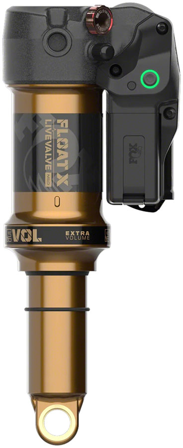 FOX FLOAT X Live Valve Neo Factory Rear Shock - Trunnion Metric 205 x 62.5 mm 0.2 Spacer Live Valve EVOL LV Kashima Coat