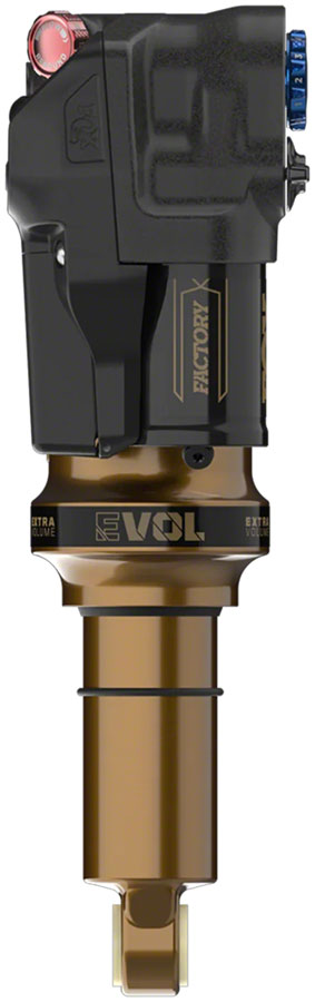 FOX FLOAT X Live Valve Neo Factory Rear Shock - Trunnion Metric 205 x 62.5 mm 0.2 Spacer Live Valve EVOL LV Kashima Coat