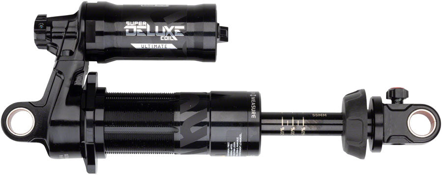 RockShox Super Deluxe Ultimate Coil RCT Rear Shock - 210 x 55mm, Medium Reb/Comp, 320lb L/O Force, Standard, A2