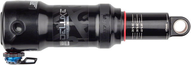 RockShox Deluxe Ultimate RCT Rear Shock - 205 x 65mm, DebonAir, 2 Tokens, Medium Reb/Comp, 380lb L/O Force, Trunnion / Std, B2