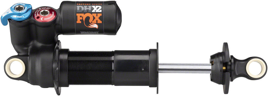 2025 FOX DHX2 Factory Rear Shock - Standard, 8.5 x 2.5", 2-Position Lever, Hard Chrome Coat