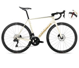 2025 Orbea ORCA M35i Racing ROAD BIKE - 55cm, Ivory White-Burgundy (Gloss)-Vulcano (Matte)