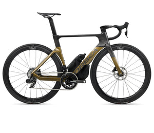 2025 Orbea ORCA AERO M21eLTD Racing ROAD BIKE - 49cm, Olive Green (Gloss) - Carbon Raw (Matte)