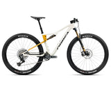 2025 Orbea OIZ M10 AXS XC MTB BIKES - Large, Ivory White (Gloss) - Bumblebee Yellow (Matte)