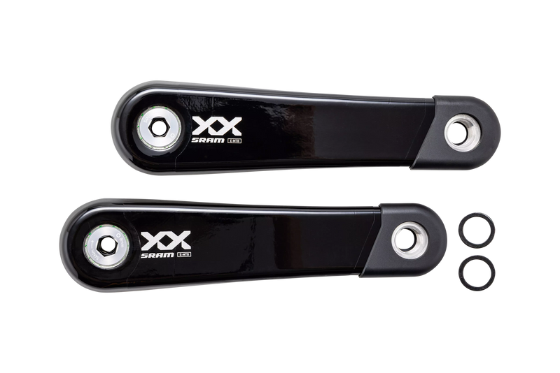 SRAM XX Ebike Crank Arm Set - 160mm, ISIS, Black