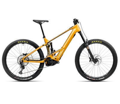 orbea crossbike Orbea Wild H20 E-Mountain Bike In Bumblebee Yellow Metallic Olive Green Gloss
