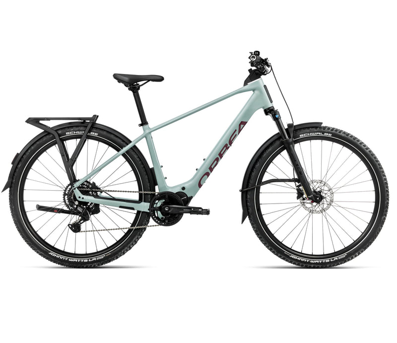 bbf urban bike Orbea Kemen ADV 30 20mph E-Bike In Blue Stone Matt/Brugundy Gloss