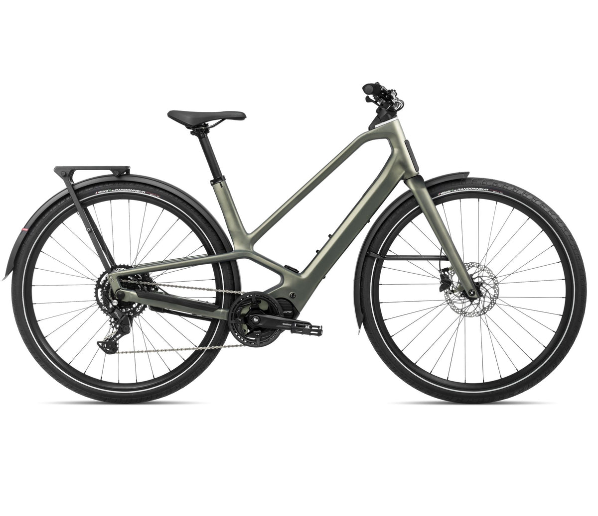 2025 Orbea DIEM 30 28mph City URBAN E-BIKES - Medium, Spaceship Green (Matte)