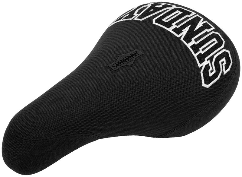 Sunday Blockhead BMX Seat - Pivotal Black/White Fat