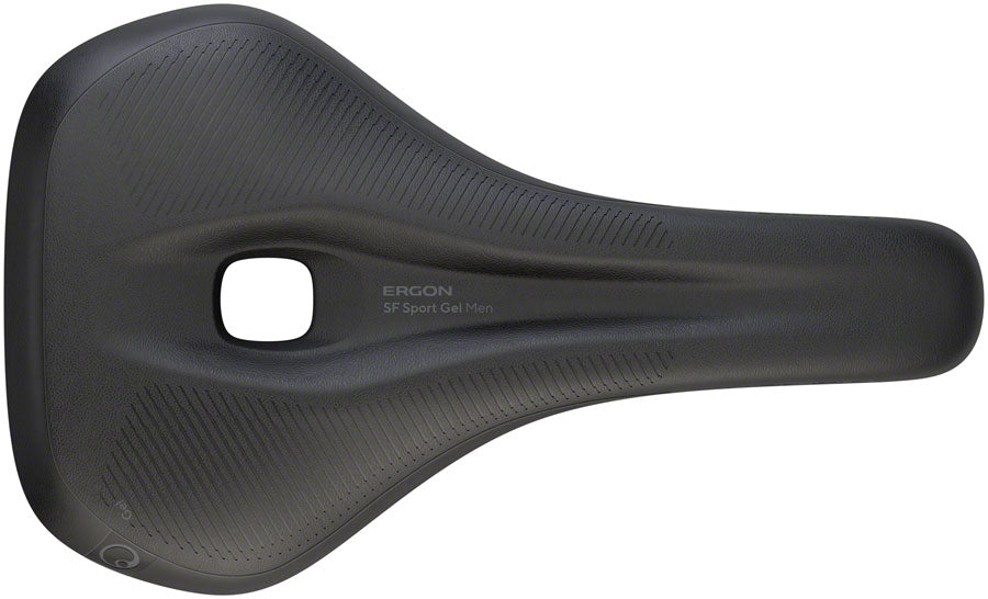 Ergon SF Sport Gel Saddle - Chromoly Black Mens Medium/Large