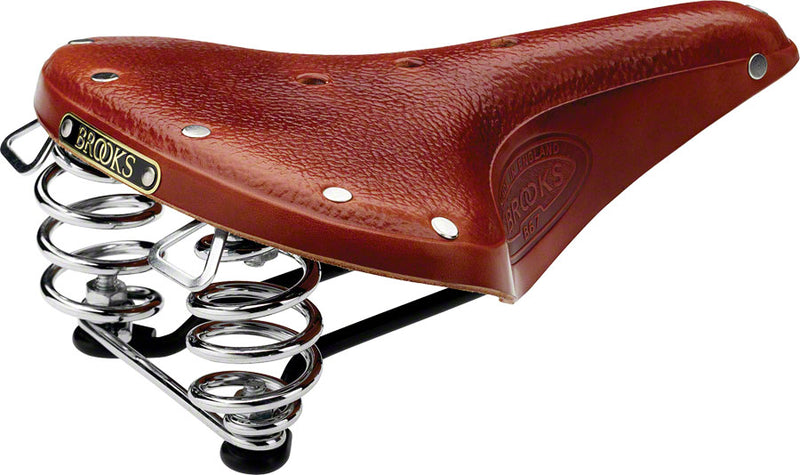 Brooks B67 Saddle - Steel Honey Mens