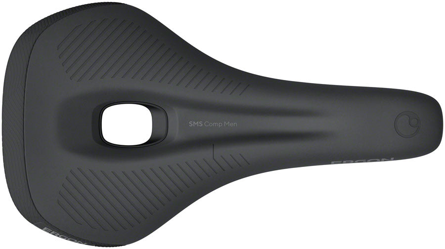 Ergon SMS Comp Saddle - TiNox SL Black Mens Small/Medium