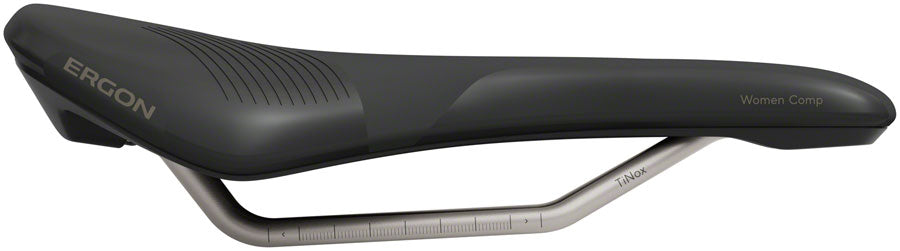 Ergon SR Allroad Comp Saddle - TiNox XP Black Womens Small/Medium