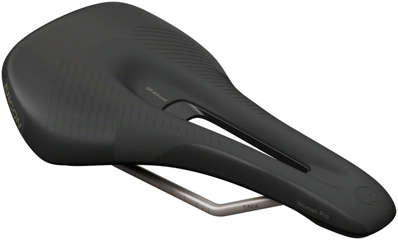 Ergon SR Allroad Pro Saddle - TiNox SL Black Womens Medium/Large