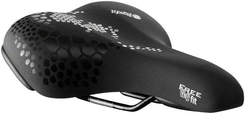 Selle Royal Freeway Fit Saddle - Steel Black Moderate