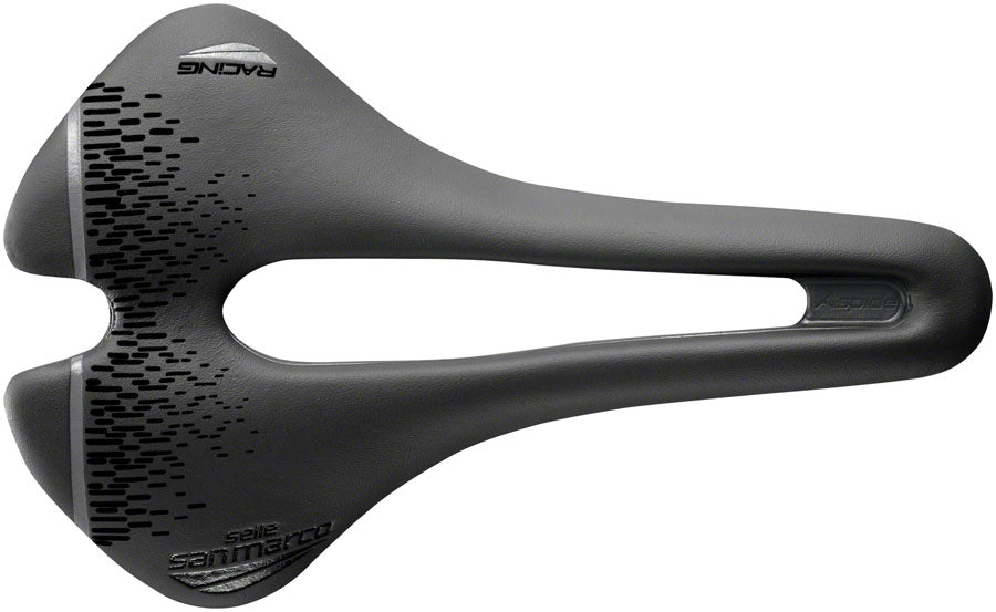 Selle San Marco Aspide Short Open-Fit Racing Saddle - Manganese BLK Mens Wide
