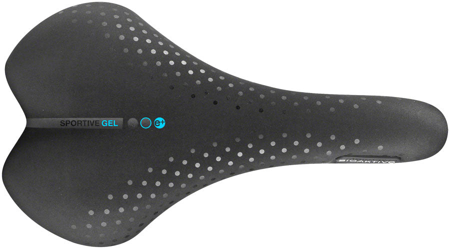 Selle San Marco Sportive Saddle - Steel Black Mens Small Gel