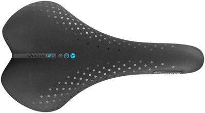 Selle San Marco Sportive Saddle - Steel Black Mens Small Gel