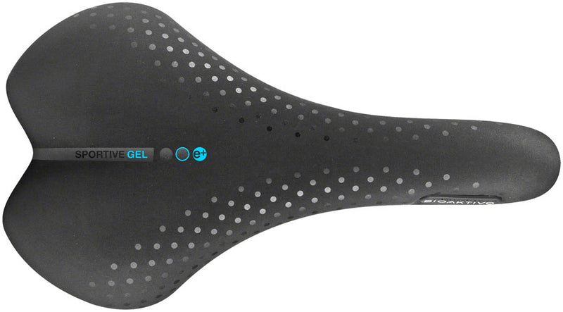 Selle San Marco Sportive Saddle - Steel Black Mens Small Gel
