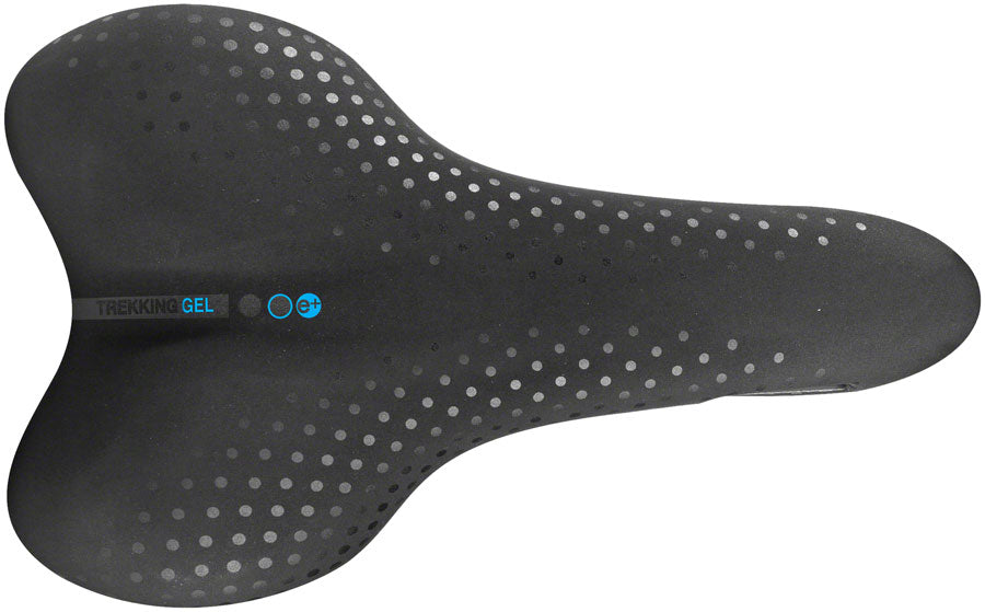 Selle San Marco Trekking Gel Saddle - Steel Black Mens Small Gel