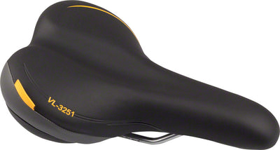 Velo Plush Pace Saddle - Steel Black Mens