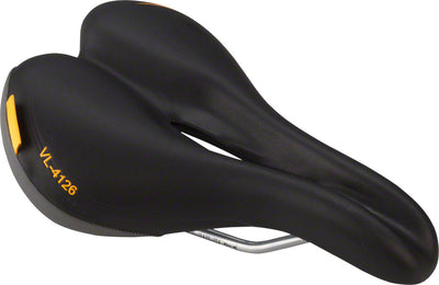 Velo Plush Pump Saddle - Steel Black Womens