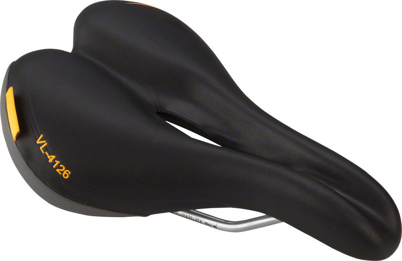 Velo Plush Pump Saddle - Steel Black Womens