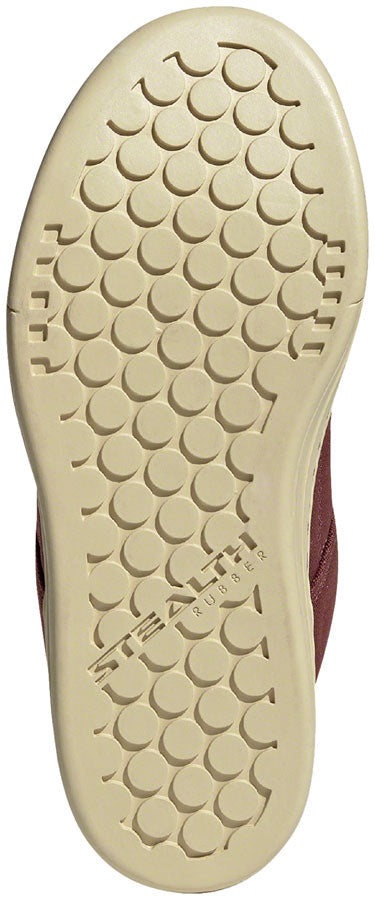 Five Ten Freerider Canvas Flat Shoes - Womens Quiet Crimson/Core BLK/Pulse Lime 9.5