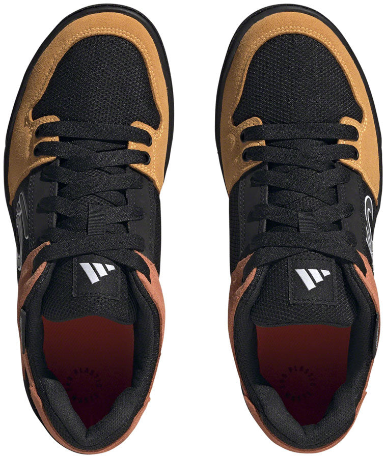 Five Ten Freerider Flat Shoes - Mens Core Black/Ftwr White/Impact Orange 7