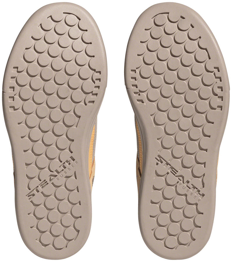 Five Ten Freerider Flat Shoes - Womens Wonder Taupe/Ftwr White/Acid Orange 10