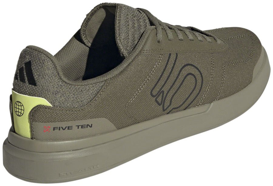 Five Ten Sleuth Deluxe Canvas Flat Shoes - Mens Focus Olive/Core BLK/Orbit Green 7.5