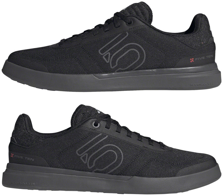 Five Ten Sleuth Deluxe Canvas Flat Shoes - Mens Core BLK/Gray Five/Ftwr White 11.5