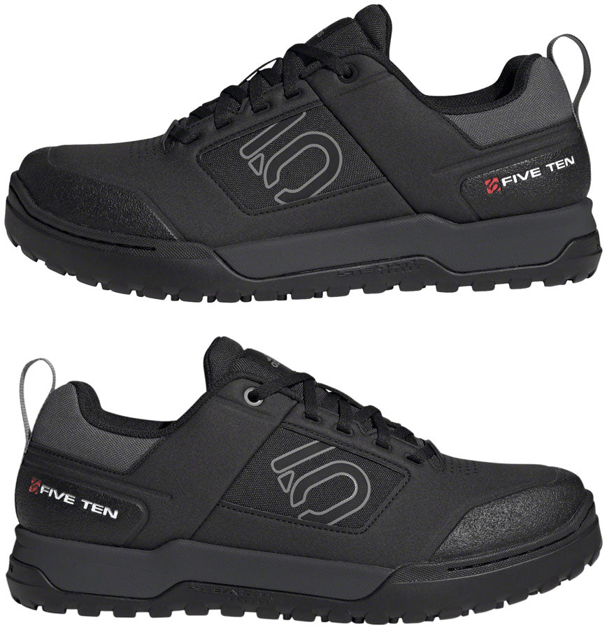 Five Ten Impact Pro Flat Shoes - Mens Core Black/Gray Three/Gray Six 8