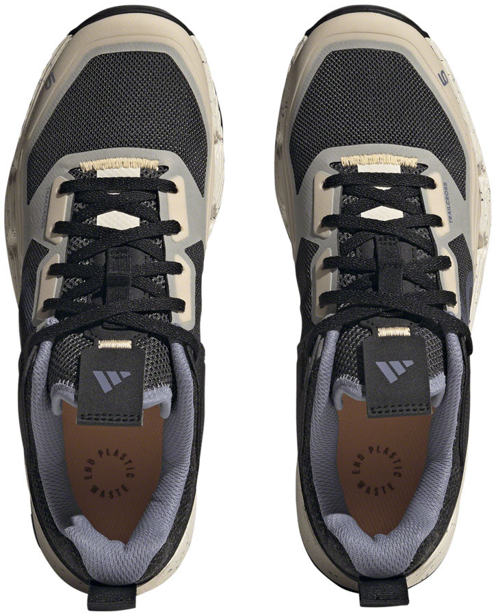 Five Ten Trailcross XT Flat Shoes - Womens Gray Six/Silver Violet/Acid Orange 7.5