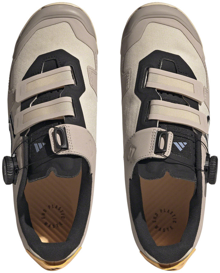 Five Ten Kestrel BOA Mountain Clipless Shoes - Womens Sand Strata/Silver Violet/Acid Orange 9