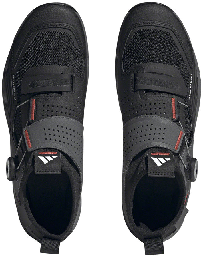 Five Ten Trailcross Pro Mountain Clipless Shoes - Mens Gray Five/Core BLK/Red 8.5