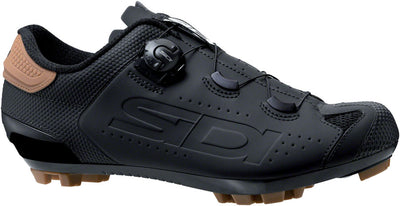 Sidi Dust Mountain Clipless Shoes - Mens Black/Black 39.5