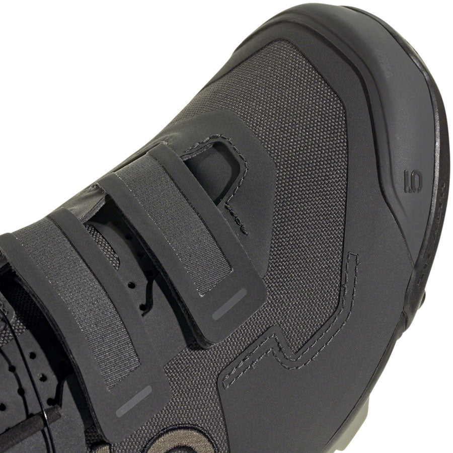 Five Ten Kestrel BOA Mountain Clipless Shoes - Mens Gray Six/Silver Pebble/Olive Strata 8