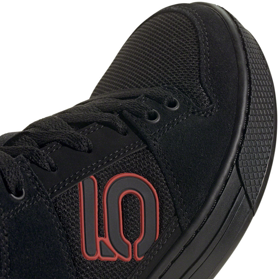 Five Ten Freerider Flat Shoes - Mens Core Black/Red/Gray Five 6.5