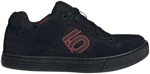 Five Ten Freerider Flat Shoes - Mens Core Black/Red/Gray Five 6.5