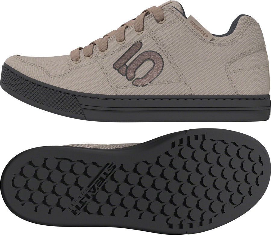 Five Ten Freerider Canvas Flat Shoes - Womens Wonder Taupe/Warm Clay/Gray Six 9.5